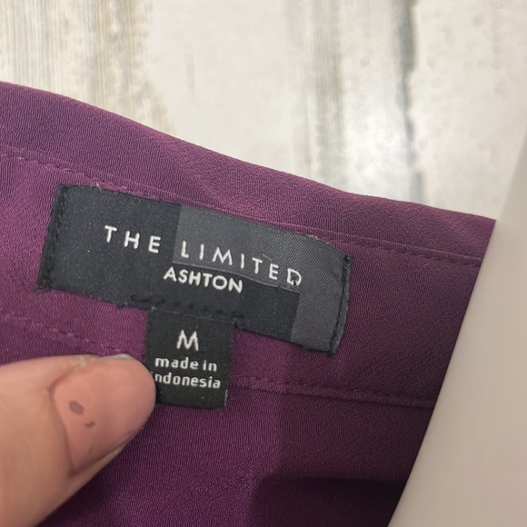 - #N5 medium purple dress size M THE LIMITED - Picture 3 of 4